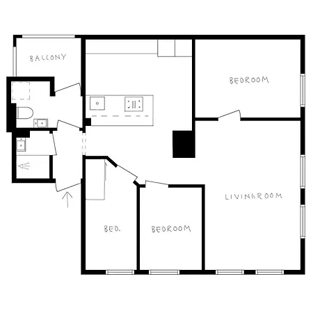 アパート Building *